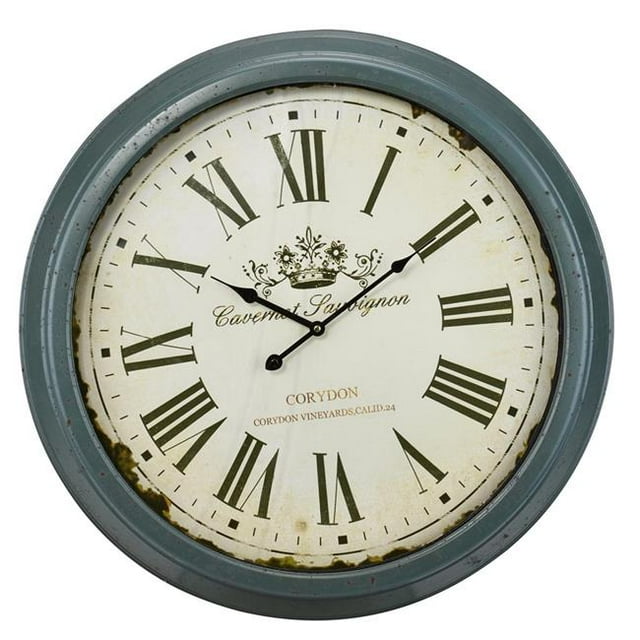 IMAX Z11482 Horloge Murale Couronne - Verte