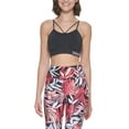 thumbnail image 2 of DKNY Womens Coral Printed High Waist Leggings S, 2 of 3