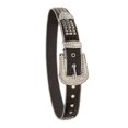thumbnail image 4 of Fashion Women Rhinestone Belt Punk Leather Studded Waist Strap Wide Unisex Bling Macarena cinturón de cintura para mujer, 4 of 8