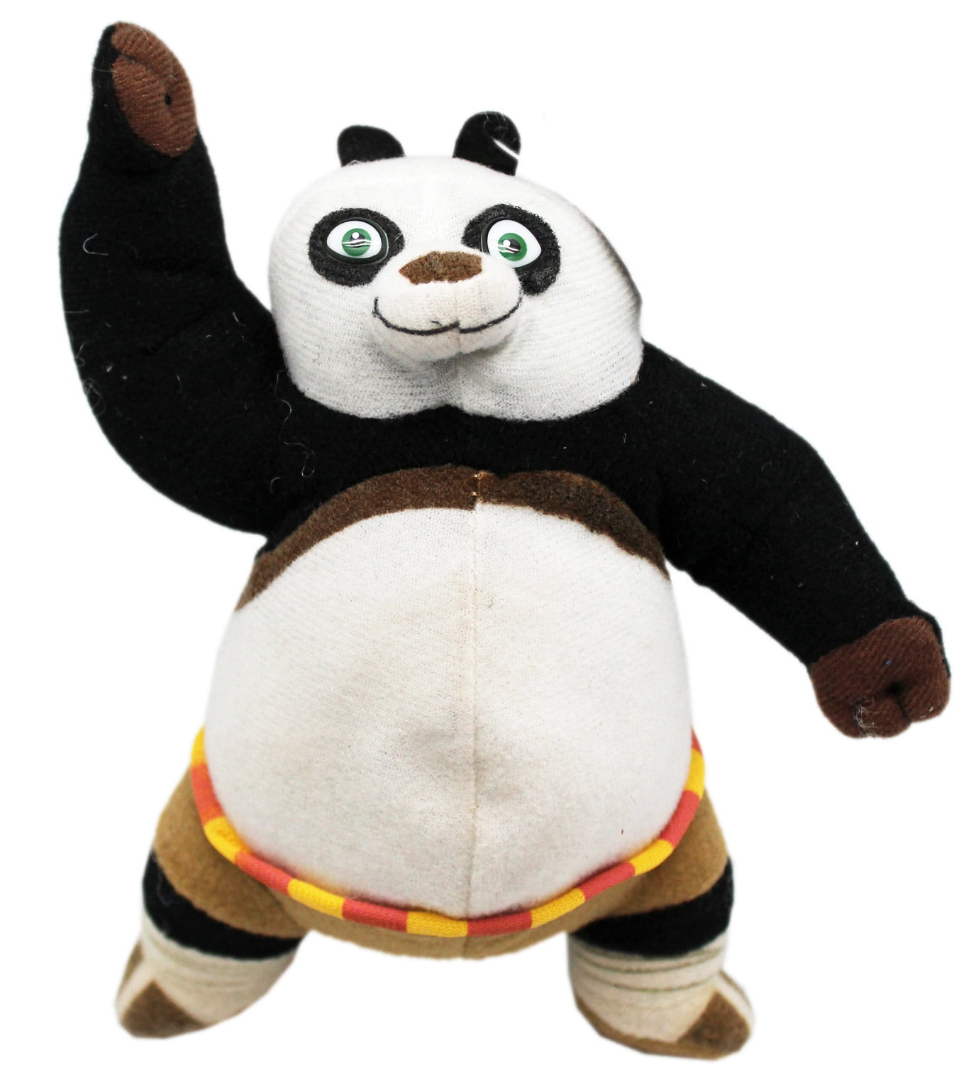 Kung Fu Panda Po In a Fighting Pose Small Size Stuffed Toy (7in) -  