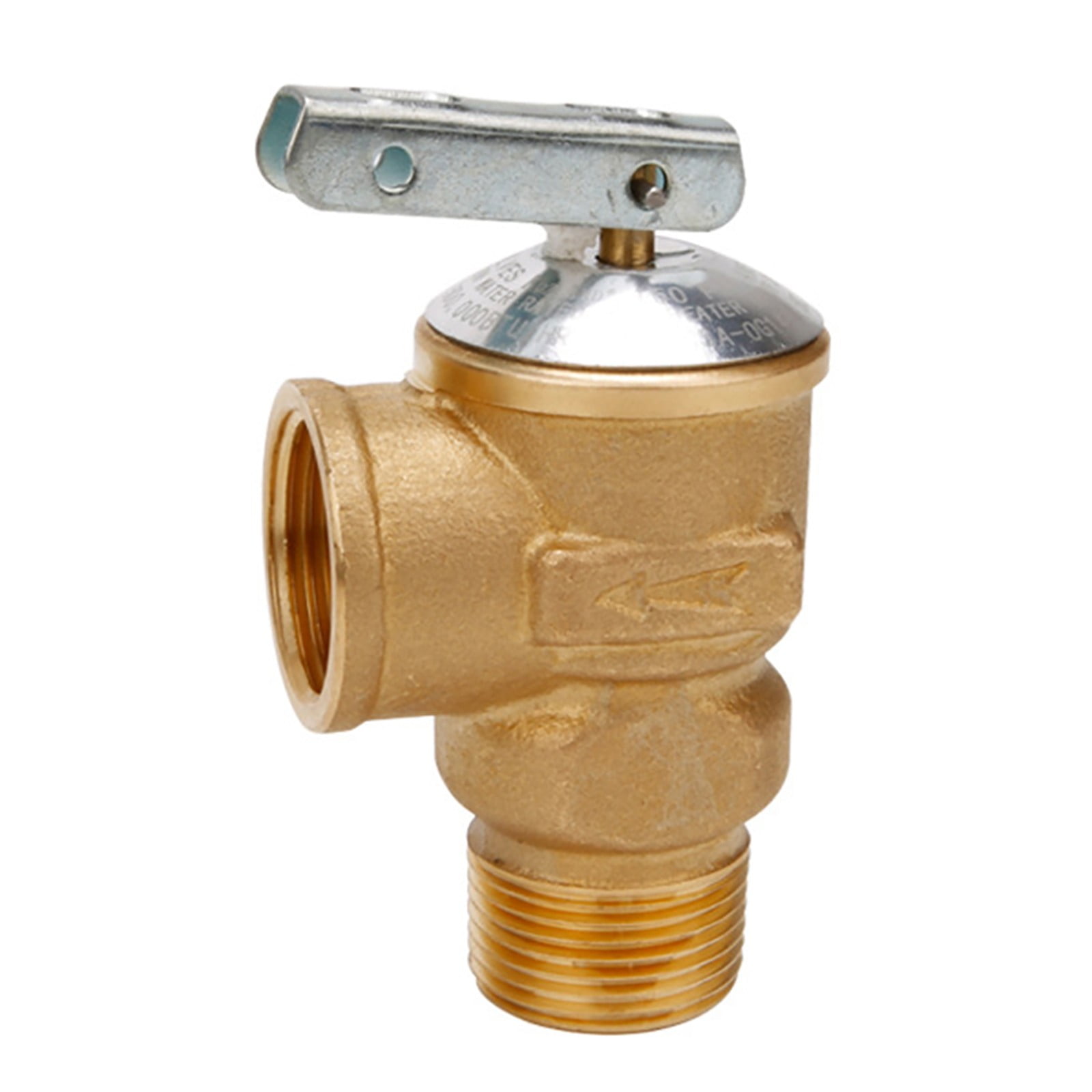 Ruibeauty 150Psi Pressure Relief Valve With 3/4Inch Pipe Thread, Lead