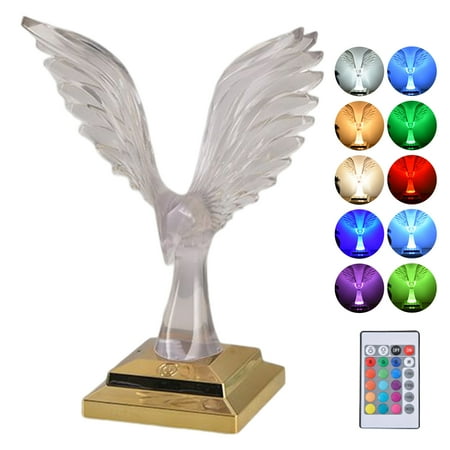 

Touch Control Bedside Lamp Acrylic Eagle Atmosphere Night Light Home Accessories