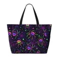 thumbnail image 2 of Balery Multi-colored Spiders Beach Travel Bag - Water-Resistant, Large Capacity Lightweight Tote with 7 Pockets for Women and Men - Perfect for Beach, Pool, Gym, and Travel, 2 of 7
