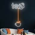 thumbnail image 5 of Handmadetneonsign Tea Neon Sign, Tea Cup Neon Light, Tea Pot LED Light, Drinking Led Sign, Tea Shop, 5 of 5