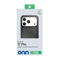 thumbnail image 7 of onn MagSafe Compatible Rugged Phone Case for iPhone 17 Pro - Black, 7 of 7