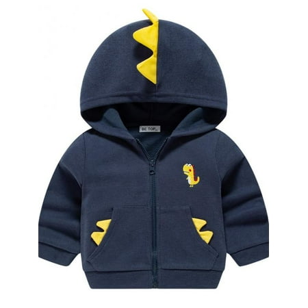 

Catlerio Toddler Jacket Hooded Baby Boys Girls Autumn Winter Long Sleeve Thick Warm Outerwear
