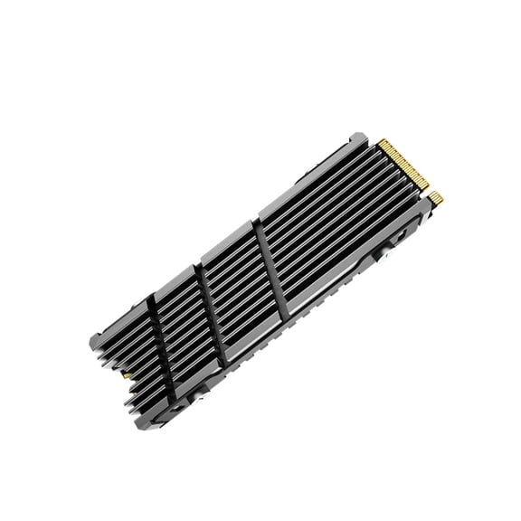 Cateissary Computadora M.2 NVME Disipador de calor PC de escritorio Laptop SSD Almohadilla térmica de silicona Radiador Computadoras Accesorios Videojuegos y accesorios