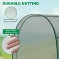thumbnail image 6 of MOPHOTO Crop Cages for Garden Plant,9.8x3.3x6 Ft Plant Protection Tent with Zippered Door,Arch Raised Bed Cover with Frame,Wind-Resistant Plant Cages for Outdoor Plants Vegetable Flower, 6 of 8