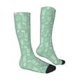 thumbnail image 3 of Haiem Tropical Pineapple Socks, Funny Novelty Crazy Design Cotton Socks Sports Socks Knee High Socks For Men, Women,1Pairs - Gift For Working Friends, 3 of 9
