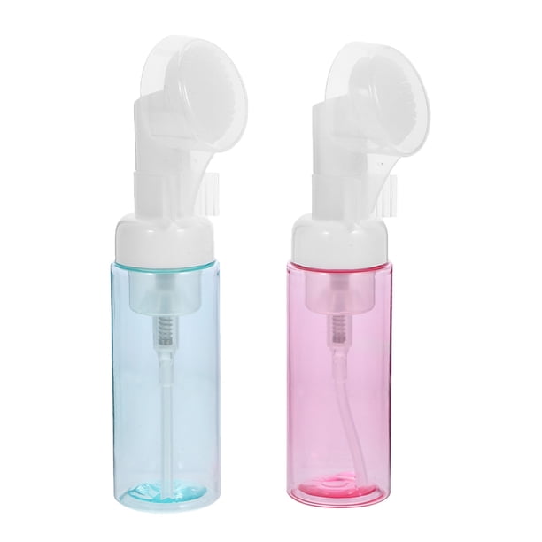 GOOHOCHY botellas vacías con bomba de espuma, dispensador de jabón en espuma con cepillos, 60 ml