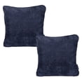 thumbnail image 1 of Cojin Decorativo Cuadrado Grande Set de 2 Soho Azul, 1 of 4