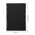 15Pcs Paper Binder Dividers Office Tab Dividers A5 Binder Dividers Classification Tab Dividers