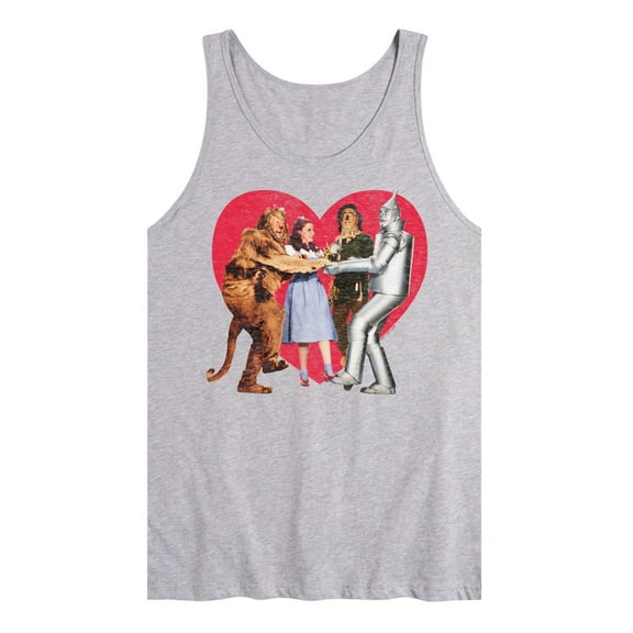 Wizard of Oz - Dorthy and Friends Photo Heart - Men's Jersey Tank Top