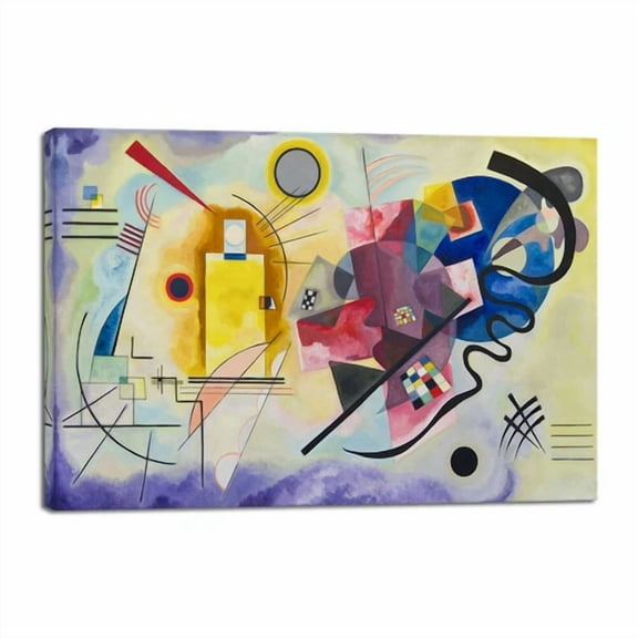 Yellow-Red-Blue, 1925 By Wassily Kandinsky Classic Art Reproductions Canvas Art