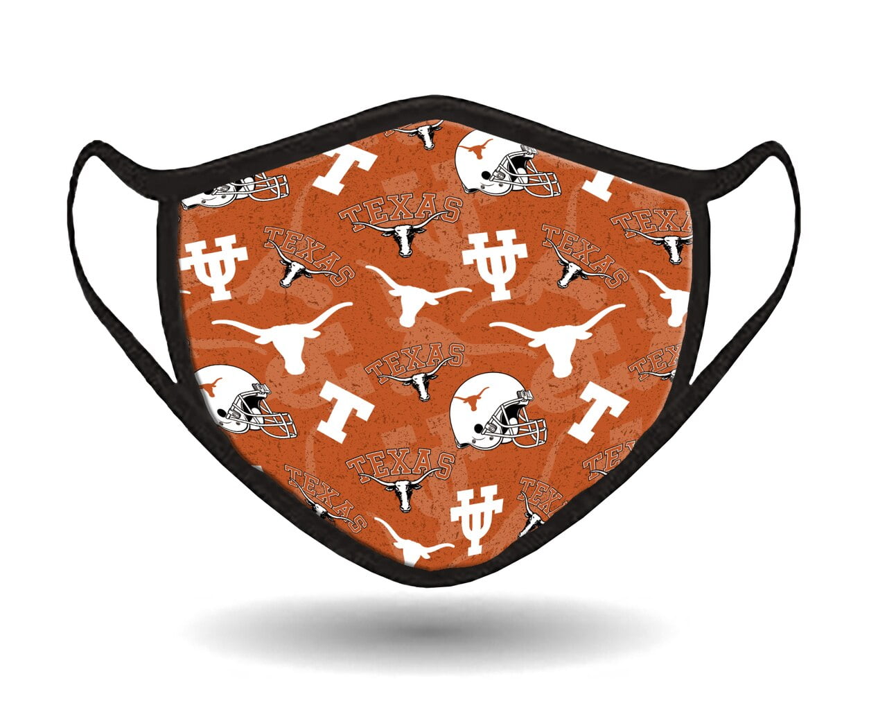 My Mask Face Wrap Cloth Reusable Comfort Cotton Collegiate - Texas