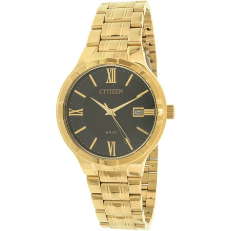 Citizen Men's BI5022-50E Gold Stainless-Steel Quartz Dress Watch