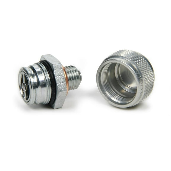 Aeroquip Fcm3136 Quick Drain Oil Pan Coupling Fits select: 1983-1996 HONDA ACCORD, 1983-1996 FORD RANGER