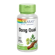 Solaray Dong Quai 550 mg Capsules, 50 Ct