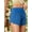 Blue, variant on Women's Lightweight Sports Running Shorts Quick Dry athletic Workout Shorts with Pocket