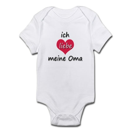 

CafePress - Ich Liebe Meine Oma I Love My Grandma In German In - Baby Light Bodysuit