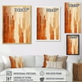 thumbnail image 4 of Designart "A Dreamy Scene With Caramel-Colored Skyscraper Columns II" Skyscrapers Canvas Art Print, 4 of 7