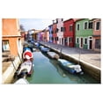 thumbnail image 1 of Great BIG Canvas | "Canal in Borano, Venice, Italy" Art Print - 30x20, 1 of 4