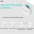 thumbnail image 4 of Danolapsi Smart Toilet,One Piece Bidet Toilet for Bathrooms,Tankless Toilet Walk Away Automatic Powerful Flush,Heated Bidet Seat with Instant Warm Water,Foot Sensor Operation,Auto Smart Toilet, 4 of 9