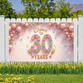 thumbnail image 3 of Colorful Design Cheers to 30 Banner Party Decoration Anniversary Backdrop for Milestone Celebration Indoor Event Evening Occasion, 3 of 9