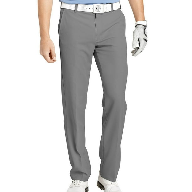 IZOD Mens Pants Lead 32x29 Khakis Classic Fit Straight Leg 32