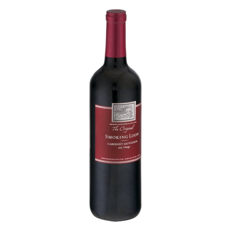 Smoking Loon Cabernet Sauvignon California Red Wine, 750 ml Bottle, 14% ABV 