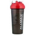 thumbnail image 5 of ALLMAX Leak-Proof Shaker, Black/Red, 25 oz (700 ml), 5 of 6