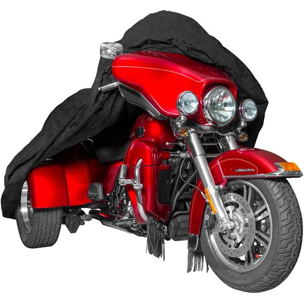 Black Motorcycle ATV Storage Cover for Harley Davidson Tri Glide Ultra Classic 