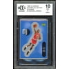 1998 UD Jordan Sticker Collection Stickers #7 Michael Jordan BGS BCCG 10 Mint+