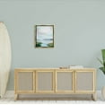 thumbnail image 2 of Stupell Industries Calm Cloudy River Lake Scenery Painting Metallic Gold Floating Framed Canvas Print Wall Art, Design by Nikita Jariwala, 2 of 6