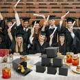 thumbnail image 6 of KFSOQE 100 Pcs Graduation Candy Boxes, Class of 2025 Graduation Cap Gift Boxes with Gold Tassel, DIY Graduate Decoration Box for Ceremony Party Small Treat Chocolate Box, 6 of 6