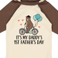 thumbnail image 4 of Inktastic Daddys 1st Fathers Day Boys Boys Long Sleeve Baby Bodysuit, 4 of 5