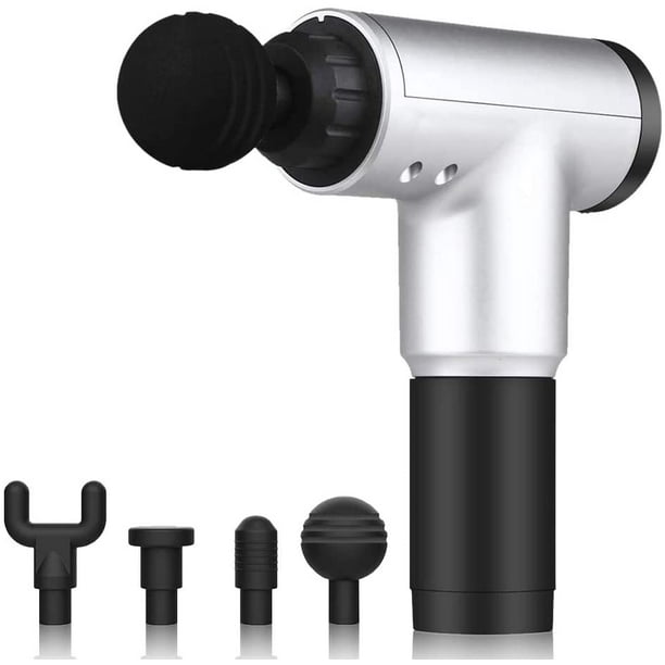 6 Speeds Massage Gun, Cordless Handheld Deep Tissue Muscle Massager