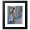 thumbnail image 2 of Frederick Carl Frieseke 12x14 Black Modern Framed Museum Art Print Titled - The Robe (1915), 2 of 5