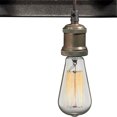thumbnail image 2 of Atlas Lighting and Home Wide 4-Light Vanity Light - 26" - Multi-tone Weathered Finish, 2 of 5