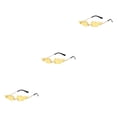 thumbnail image 1 of Gafas de sol Minnieouse Sin Marco Llama Fuego Amarillo, 1 of 6