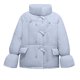 thumbnail image 5 of Puntoco Parkas De Algodón De Manga Larga Con Bolsillos De Color Liso Y Estilo Informal De Invierno Para Mujer, 5 of 7