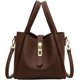thumbnail image 1 of LHSHIDU Bucket Bags for Women Trendy Shoulder Purse Satchel Handbag Pu Leather Bucket Tote Purse Top-handle Bag Fall Purse, 1 of 6