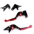 thumbnail image 2 of Adjustable Clutch Brake Lever for Yamaha YZF R1/R1M/R1S 15-2021 YZF R6 17-2020 Red, 2 of 5