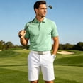 thumbnail image 7 of Men's Golf Polo Shirts Big and Tall Short Sleeve Lightweight Pullover Casual Lapel Collar Tee Tops, 7 of 7
