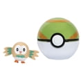 thumbnail image 1 of Pokemon Clip 'N' Go - Rowlet + Nest Ball, 1 of 2