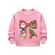 thumbnail image 5 of Sudadera sin capucha para niños, con estampado navideño, cuello redondo, manga larga, forro polar, para niños de talla mediana a grande, blusa de poliéster para niños., 5 of 6
