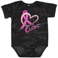 thumbnail image 3 of Inktastic Cure Breast Cancer Awareness Pink Ribbon Boys or Girls Baby Bodysuit, 3 of 5