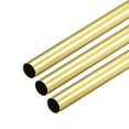 thumbnail image 5 of Tubos Redondos de Latón Uxcell, Tubos Rectos Sin Costura 7mm x 0.2mm x 300mm, 5 of 5