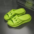 thumbnail image 2 of MIASHUI Women Slides Slippers Shower Bathroom Sandals Pool Beach Shoes,Green,13, 2 of 7