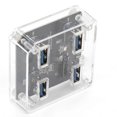thumbnail image 4 of USB 3.0 Hub 4 Port Expansion Drive Free with Power Supply Interface 5Gbps High Speed Transmission with 50cm Data Cable, 4 of 5